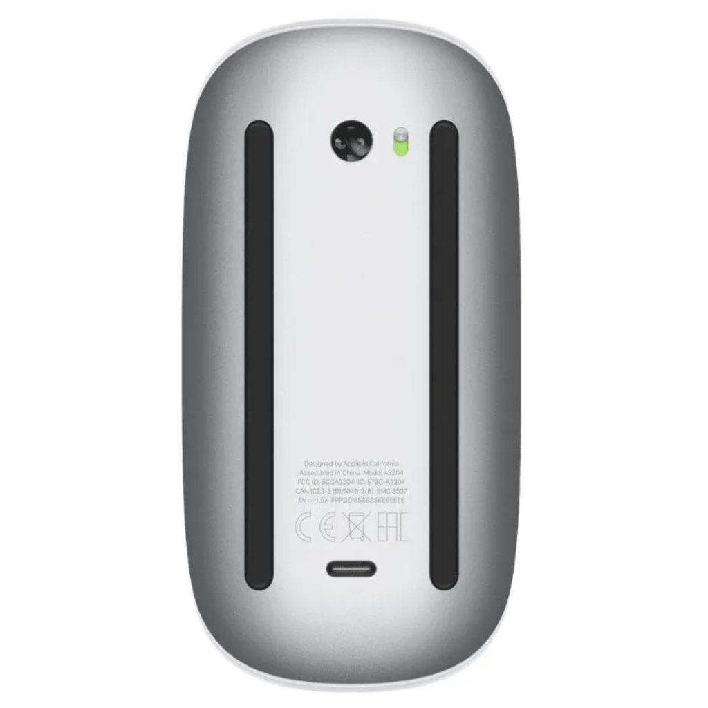 Magic Mouse Inalámbrico Apple A3204 Óptico Recargable Color Blanco