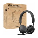 Auriculares Logitech Zone Wireless 2 Teams Grafito sin Base