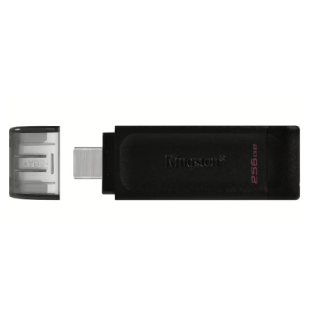 Memoria USB-C Kingston 256GB 3.2 GEN 1 Color Negro