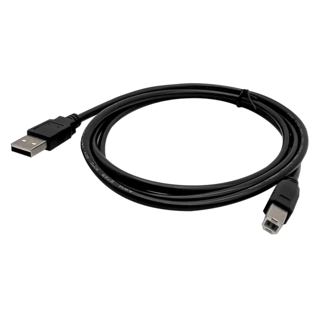 Cable USB 2.0 Para Impresora XUE 1.5 MTS Color Negro