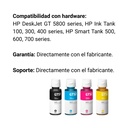 HP GT53/GT52 Original Botella de tinta Combo 4-Pack