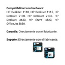 Kit Cartuchos De Tinta Hp 664 Original Negro Y Tricolor