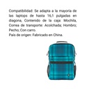 Mochila HP Campus XL Tartan a cuadros Azul 