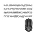 Mouse Alámbrico HP 1000 Negro