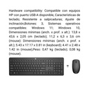 Teclado y Mouse Inalámbrico HP 230 Negro