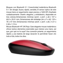Mouse Inalámbrico HP 240 Rojo