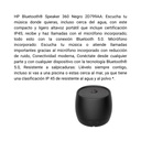 Parlante HP Bluetooth 360 Negro 