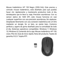 Mouse Inalámbrico HP 150 (Negro)