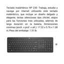 Teclado Inalámbrico HP 230 (Negro)