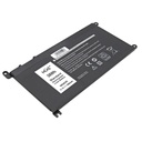 Batería XUE Para Portátil DELL 5468 5567 7368 11.4-3400 38WH WDX0R Negro 