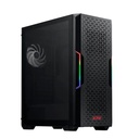 Chasis Gamer XPG Negro Con Vidrio Templado ARGB 