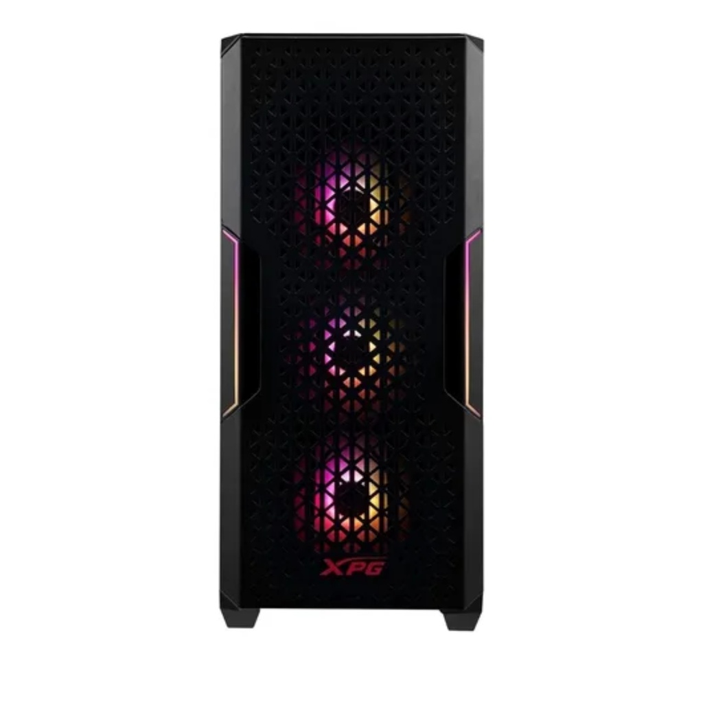 Chasis Gamer XPG Negro Con Vidrio Templado ARGB 