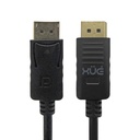 Convertidor XUE Displayport A Displayport 3M V1.2 4K/60HZ AWG30 Full Copper Color Negro