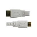 Cable XUE HDMI Plano 4K 2160P V2.0 3M ARC 18Gbps 19+1 Color Blanco