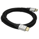 Cable XUE HDMI 8K 4320P V2.1 1.8M Macho A HDMI Macho Garantía 1 Año Color Negro