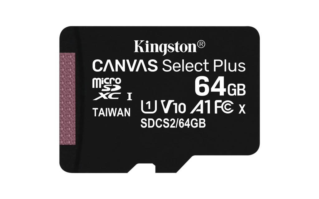 Memoria Micro SD Kingston Canvas Select Plus 64GB