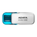 Memoria USB 2.0 ADATA 32GB Blanca-Azul