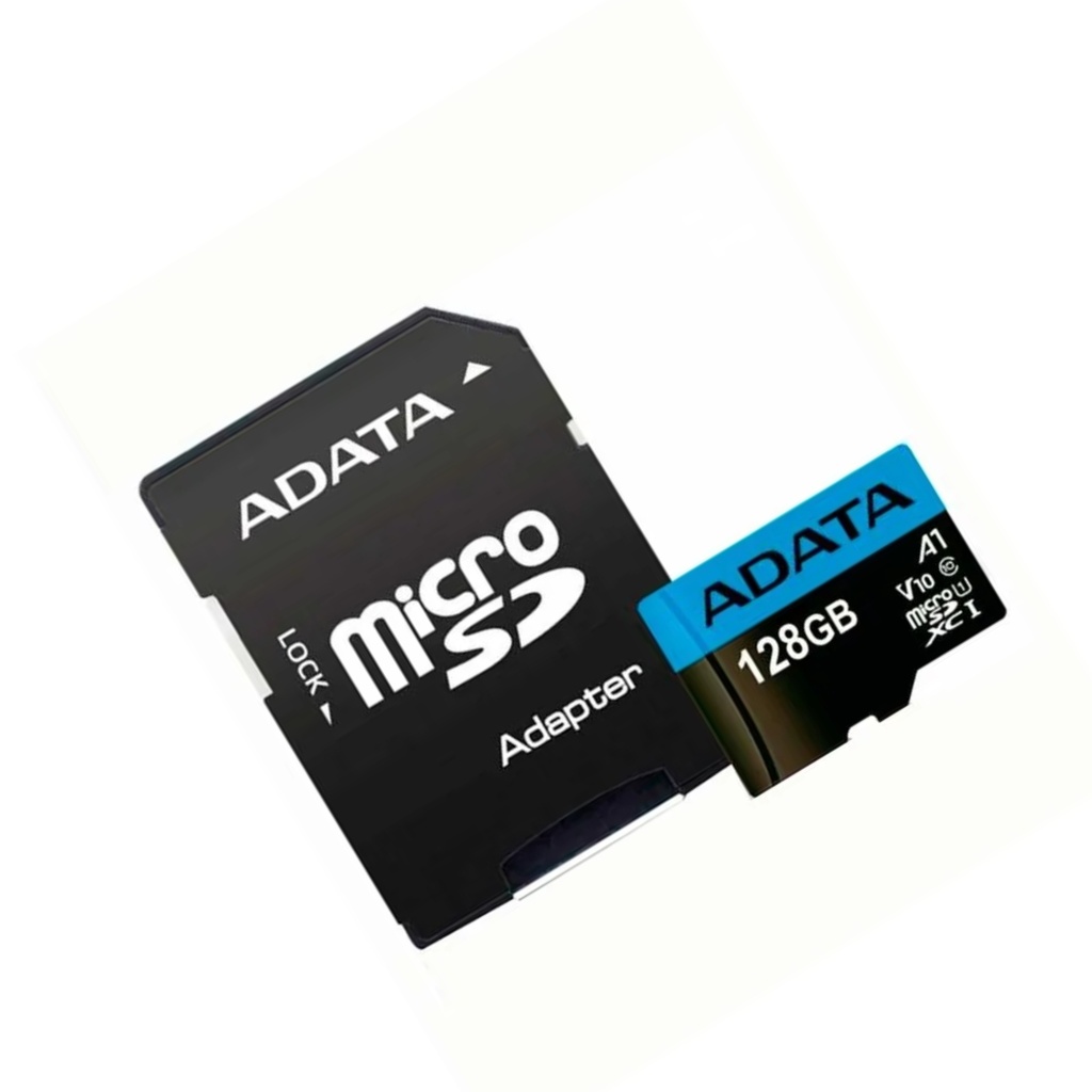 Memoria Micro SD ADATA 128GB Clase 10 Con Adaptador 