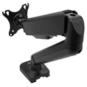 Brazo Soporte XUE Para 1 Monitor Tipo VESA 17-32" Con Resorte A Gas Y Administración De Cables C012 Garantía 1 Año Color Negro