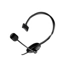 Auriculares USB Genius Para PC HS-100U Negro Con Micrófono