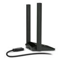 Adaptador Inalámbrico TPLINK USB De Alta Potencia de 1300Mbps Color Negro