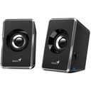 Parlante Estéreo Genius USB SP-U125 BLK Color Negro