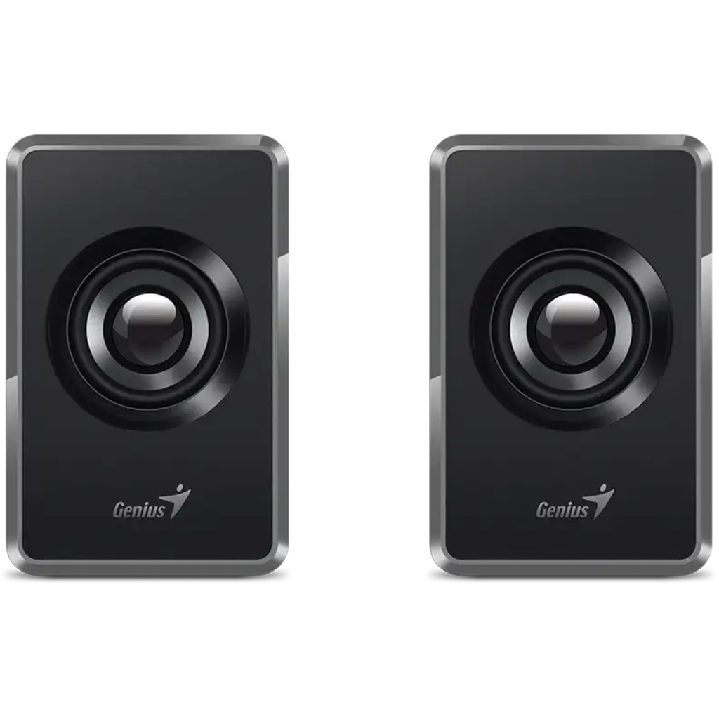 Parlante Estéreo Genius USB SP-U125 BLK Color Negro