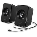 Parlante Estéreo Genius USB SP-U125 BLK Color Negro