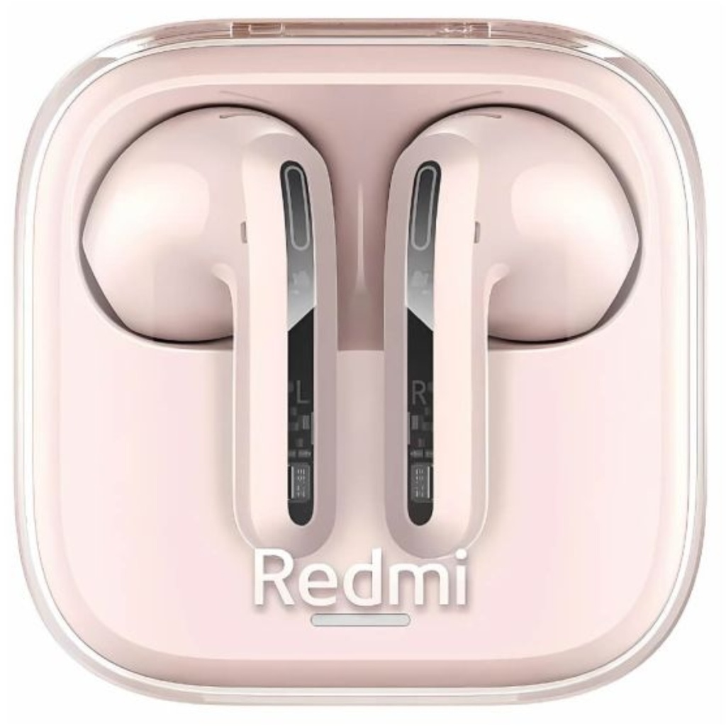 Audífonos Xiaomi Redmi Buds 6 Active Color Rosa Transparente