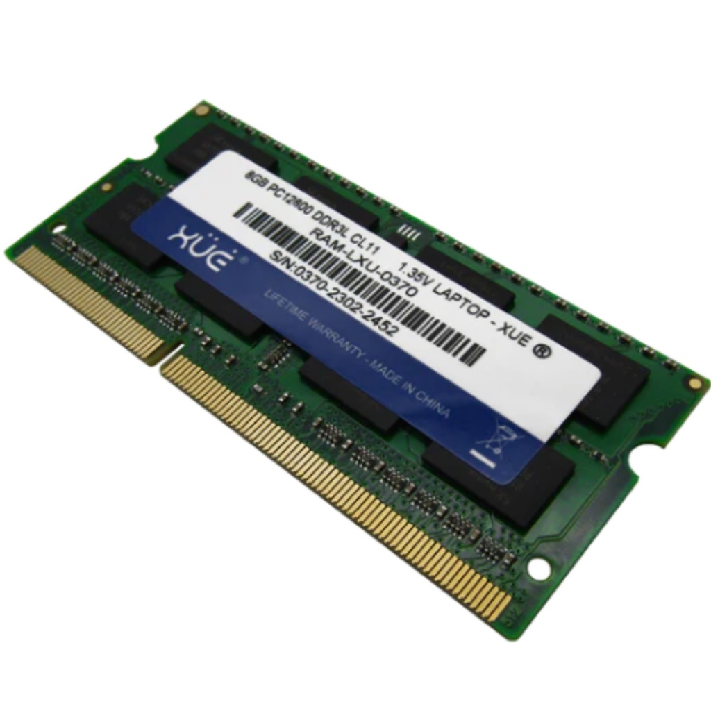 Memoria RAM XUE DDR3L PC12800 8GB 1600MHZ CL11 1.5/1.35V 16C