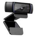 Cámara Web Logitech C920 Full HD Color Negro