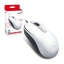 Mouse Alámbrico Genius Con Conexión USB Y Diseño Ergonómico Blanco