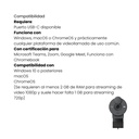 Camara Web Logitech Brio 300 1080P Full HD Negra