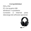 Diadema Gamer Inalámbrica Logitech G Pro X Wireless Gaming Negra