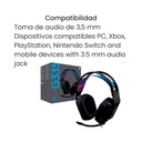 Diadema Logitech G335 Wired Gaming Negra