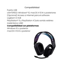 Diadema Gamer Inalámbrica LOGITECH G535 Negra
