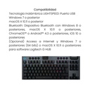 Teclado Gamer Inalámbrico Logitech G915 TKL Color Negro