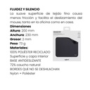 Pad Mouse Logitech MOQ 50 Gris Diseño Ergonómico y de Alta Calidad