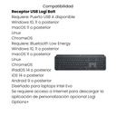 Teclado Inalámbrico Logitech Negro MX Keys For Business