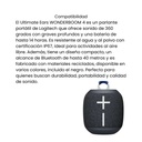 Parlante Logitech Ultimate Ears WONDERBOOM 4 Color Negro