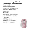 Mouse Genius Ergo 9000S Pro Con Conexión USB Rosado