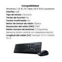 Combo Teclado Genius + Mouse Alámbrico KM-160 Negro