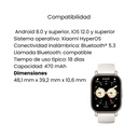 Reloj Xiaomi Redmi Watch 5 Lite Color Oro Claro