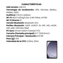 Tablet Samsung Galaxy A9 4G-LTE 4gb/64gb, 8.7", Android 13, Cámaras 8Mpx + 2Mpx, Octa core 2.3GHz,1.8GHz Gris (No incluye Cargador)
