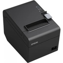 Impresora De Recibos Térmica Epson TM-T20IIIL-001 Negra