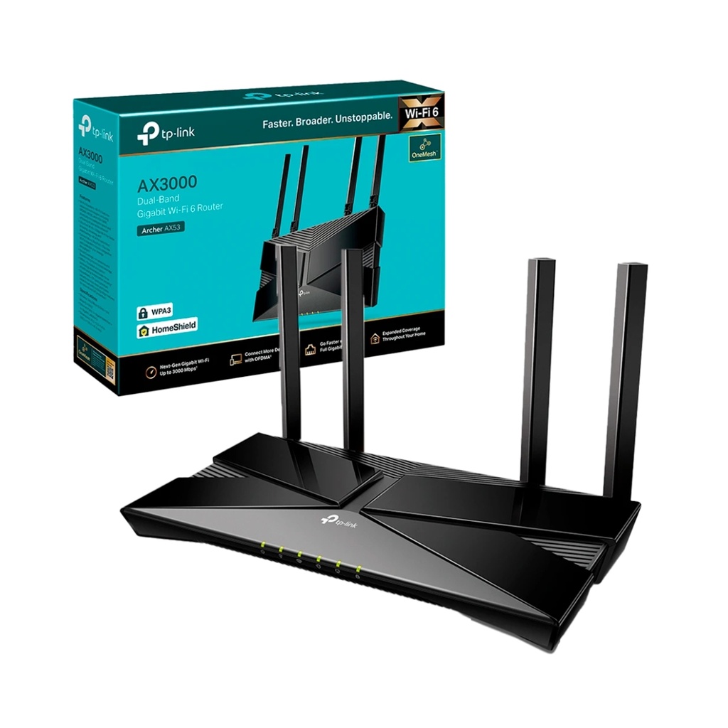 Router Tp-Link Archer AX53 Wi-Fi 6 AX3000 Dual Band