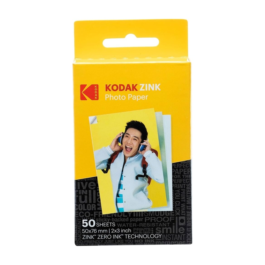 Papel Fotográfico Kodak Tamaño Carta 230 gr x 50 Hojas para Inyección