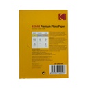 Papel Fotográfico Kodak Tamaño A4 240 gr x 20 Hojas Brillante para Inyección