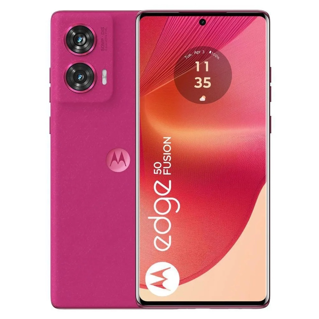Celular Motorola Edge 50 Fusion 256GB Color Rosado Fragola