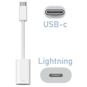 Adaptador de USB-C a conector Lightning